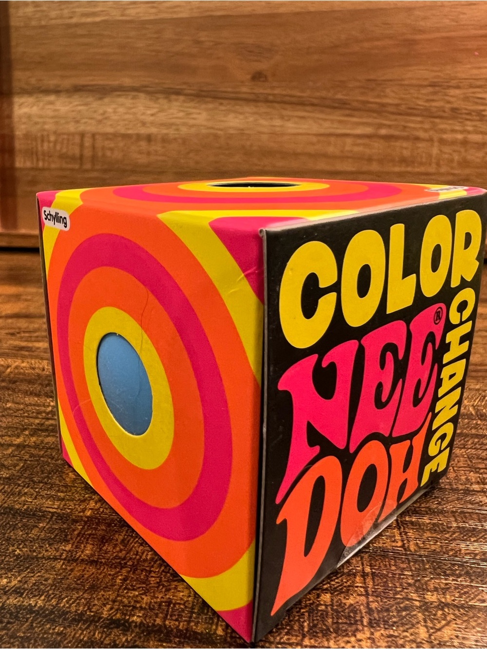 NeeDoh is here! Color Change Squishy Ball in a fun blue color 🩵